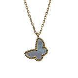 ヴァンクリーフ＆アーペル Van Cleef & Arpels スウィートアルハンブラパピヨンネックレス ゴールド Au750 ジュエリー