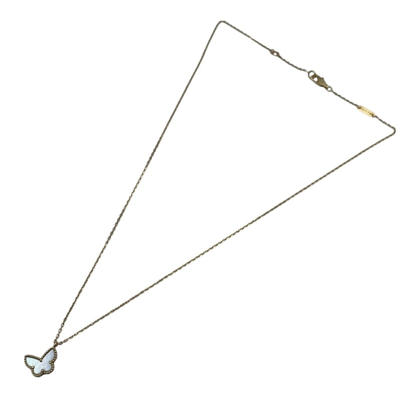 ヴァンクリーフ＆アーペル Van Cleef & Arpels スウィートアルハンブラパピヨンネックレス ゴールド Au750 ジュエリー