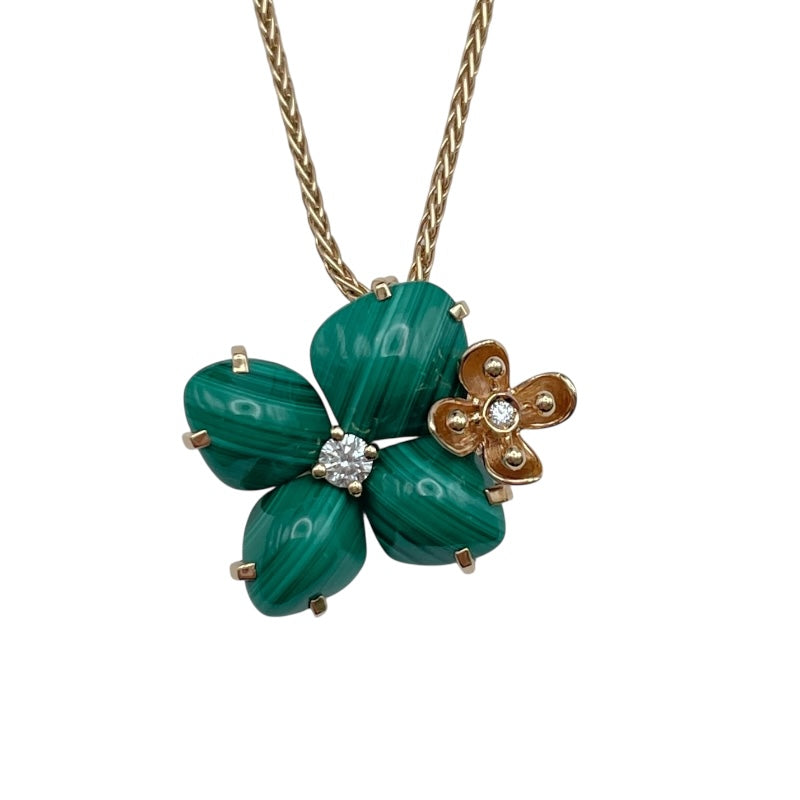 ショーメ CHAUMET オルタンシアネックレス ピンクゴールド Au750 ジュエリー