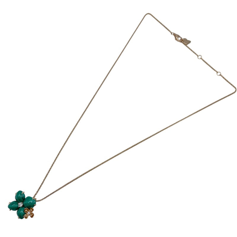 ショーメ CHAUMET オルタンシアネックレス ピンクゴールド Au750 ジュエリー