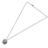 シャネル CHANEL カメリアコレクションネックレス ホワイトゴールド 750 ダイヤモンド ジュエリー