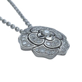 シャネル CHANEL カメリアコレクションネックレス ホワイトゴールド 750 ダイヤモンド ジュエリー