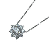 ハリーウィンストン HARRY WINSTON サンフラワーミニネックレス プラチナ Pt950 ダイヤモンド ジュエリー