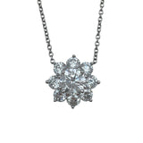ハリーウィンストン HARRY WINSTON サンフラワーミニネックレス プラチナ Pt950 ダイヤモンド ジュエリー