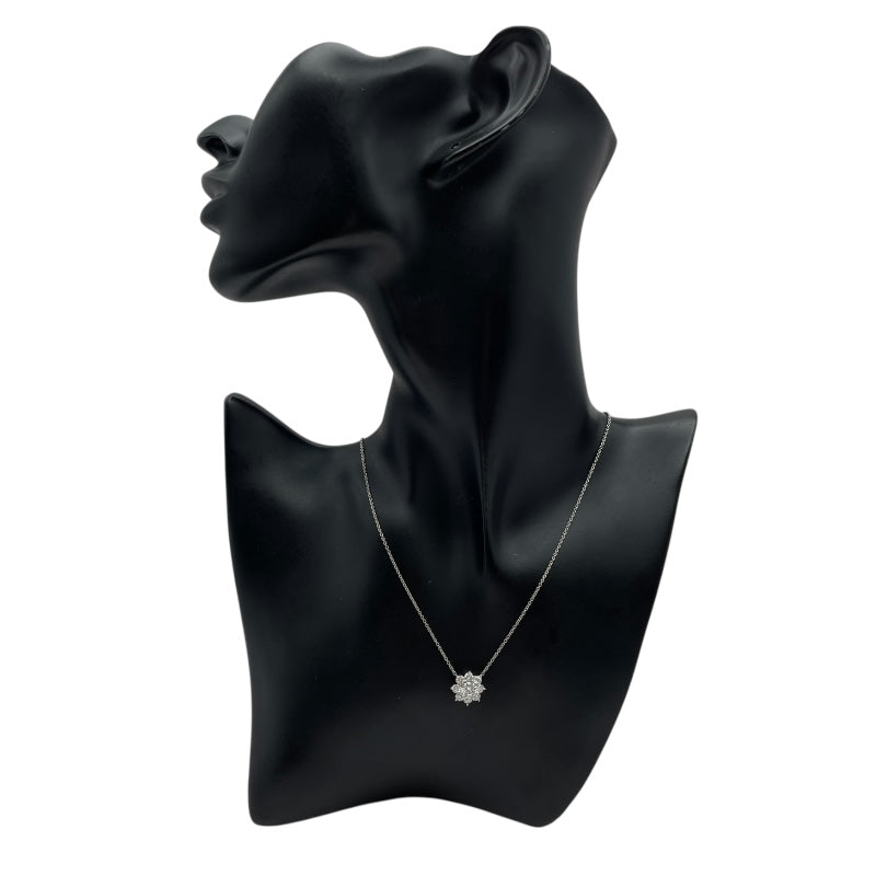 ハリーウィンストン HARRY WINSTON サンフラワーミニネックレス プラチナ Pt950 ダイヤモンド ジュエリー