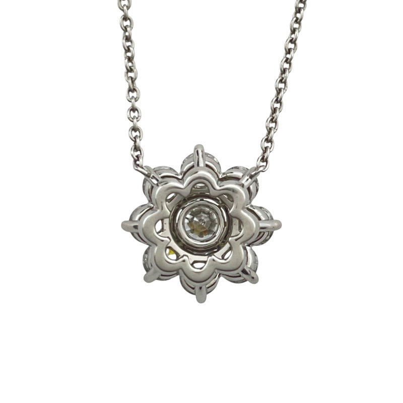 ハリーウィンストン HARRY WINSTON サンフラワーミニネックレス プラチナ Pt950 ダイヤモンド ジュエリー