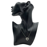 ハリーウィンストン HARRY WINSTON オープンクラスターハートネックレス プラチナ Pt950 ダイヤモンド（11個） ジュエリー