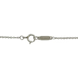 ティファニー TIFFANY＆CO ソリティアネックレス プラチナ Pt950 ジュエリー