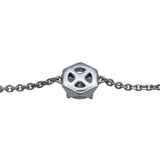 グラフ GRAFF ローレンスグラフミニブレス ホワイトゴールド Au750 ジュエリー