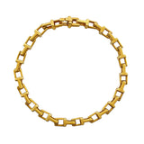 ティファニー TIFFANY＆CO Tナローチェーンブレス ゴールド Au750 ジュエリー