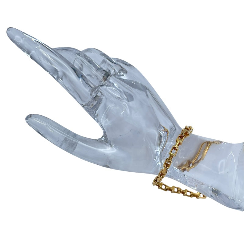 ティファニー TIFFANY＆CO Tナローチェーンブレス ゴールド Au750 ジュエリー