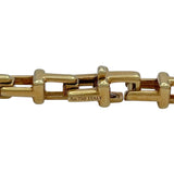 ティファニー TIFFANY＆CO Tナローチェーンブレス ゴールド Au750 ジュエリー