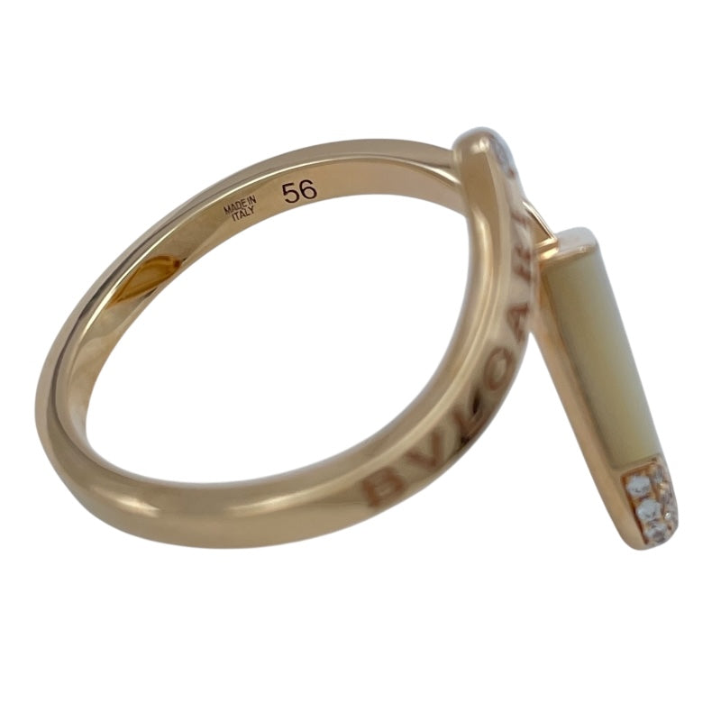 ブルガリ BVLGARI ジェラーティリング ピンクゴールド Au750 ジュエリー