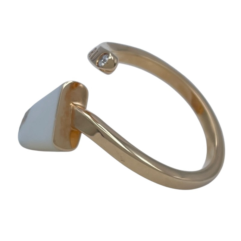 ブルガリ BVLGARI ジェラーティリング ピンクゴールド Au750 ジュエリー