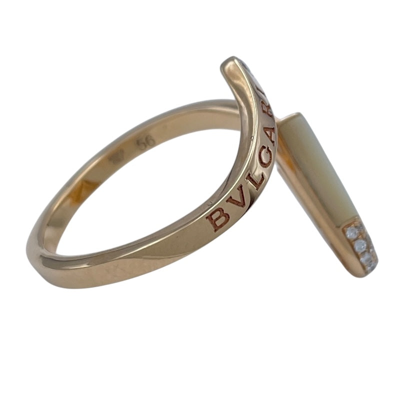 ブルガリ BVLGARI ジェラーティリング ピンクゴールド Au750 ジュエリー