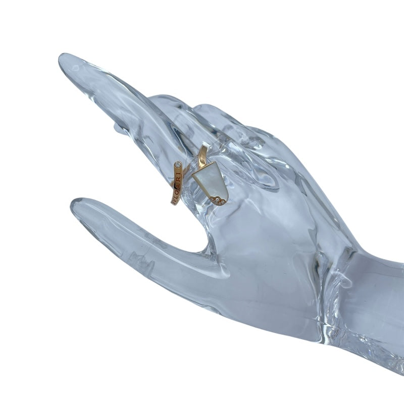 ブルガリ BVLGARI ジェラーティリング ピンクゴールド Au750 ジュエリー