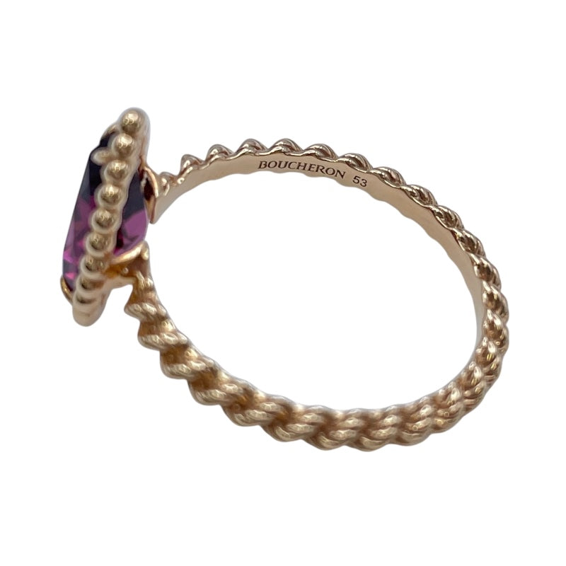 ブシュロン BOUCHERON セルパンボエムリング ピンクゴールド Au750 ジュエリー