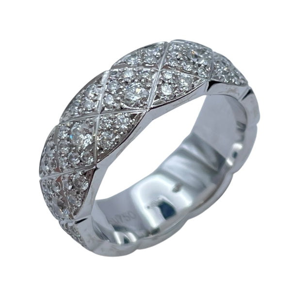 シャネル CHANEL ココクラッシュコレクションリング ホワイトゴールド Au750 ジュエリー