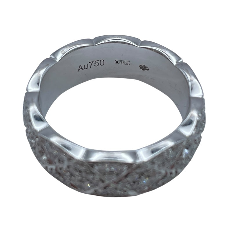 シャネル CHANEL ココクラッシュコレクションリング ホワイトゴールド Au750 ジュエリー