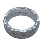 シャネル CHANEL ココクラッシュコレクションリング ホワイトゴールド Au750 ジュエリー