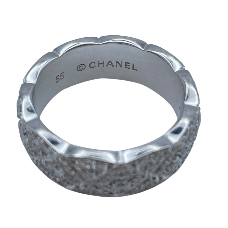 シャネル CHANEL ココクラッシュコレクションリング ホワイトゴールド Au750 ジュエリー