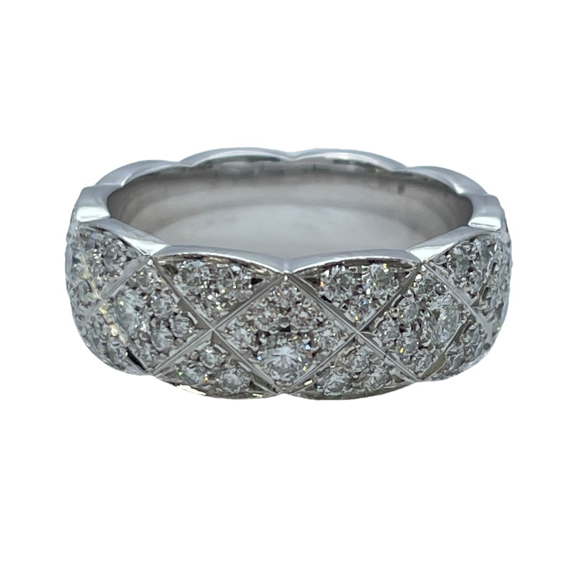 シャネル CHANEL ココクラッシュコレクションリング ホワイトゴールド Au750 ジュエリー