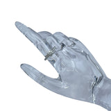 グラフ GRAFF フレイムラウンドダイヤリング プラチナ Pt950 ジュエリー