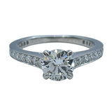 グラフ GRAFF フレイムラウンドダイヤリング プラチナ Pt950 ジュエリー