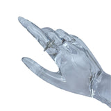 ハリーウィンストン HARRY WINSTON ペアシェイプトリストリング プラチナ Pt950 ジュエリー