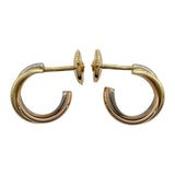 カルティエ Cartier トリニティピアス ゴールドxピンクゴールドxホワイトゴールド 750 ジュエリー