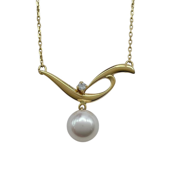 ミキモト MIKIMOTO ネックレス ゴールド K18 ジュエリー