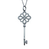ティファニー TIFFANY＆CO ノットキーネックレス ホワイトゴールド Au750 ジュエリー