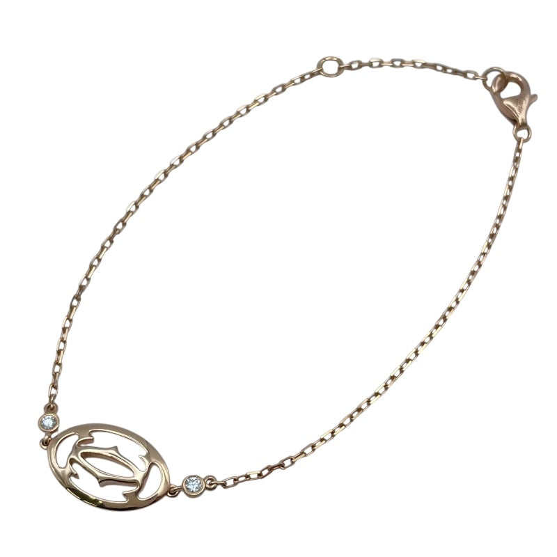 カルティエ Cartier コゴドゥーブルCブレス ピンクゴールド 750 ジュエリー
