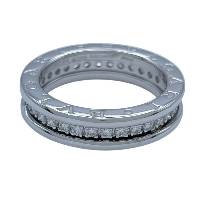 ブルガリ BVLGARI ビーゼロワンリング1バンド(XS) ホワイトゴールド 750 ジュエリー