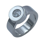 ショパール Chopard ハッピーDリング ホワイトゴールド 750 ジュエリー