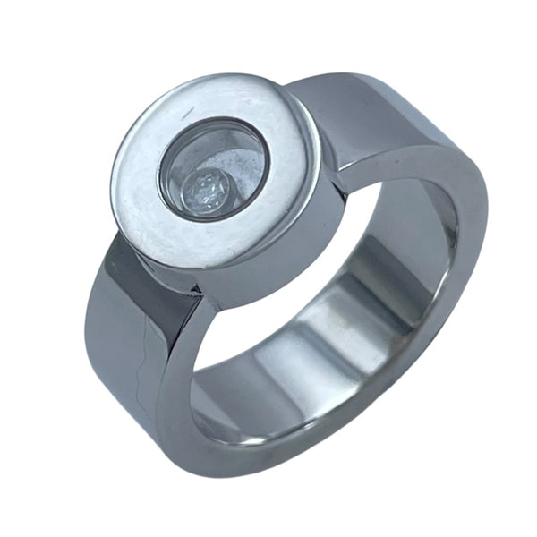 ショパール Chopard ハッピーDリング ホワイトゴールド 750 ジュエリー