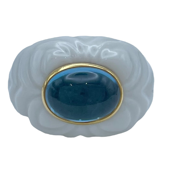 ブルガリ BVLGARI チャンドラリング ゴールド 750 ジュエリー