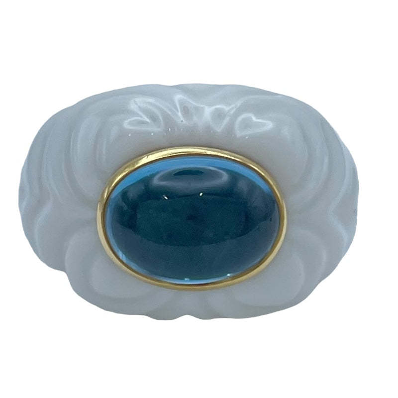 ブルガリ BVLGARI チャンドラリング ゴールド 750 ジュエリー