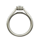 シャネル CHANEL カメリアリング プラチナ Pt950 ジュエリー