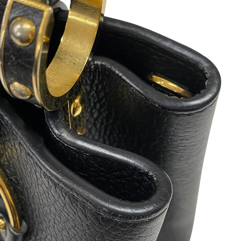 ルイ・ヴィトン LOUIS VUITTON カプシーヌPM M54891 ブラック トリヨンレザー レディース ハンドバッグ ショルダーバッグ