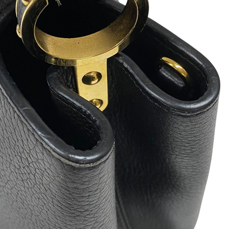 ルイ・ヴィトン LOUIS VUITTON カプシーヌPM M54891 ブラック トリヨンレザー レディース ハンドバッグ ショルダーバッグ