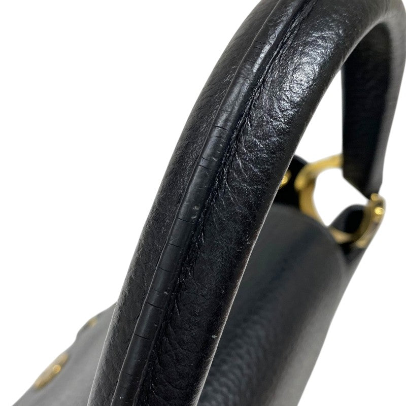 ルイ・ヴィトン LOUIS VUITTON カプシーヌPM M54891 ブラック トリヨンレザー レディース ハンドバッグ ショルダーバッグ