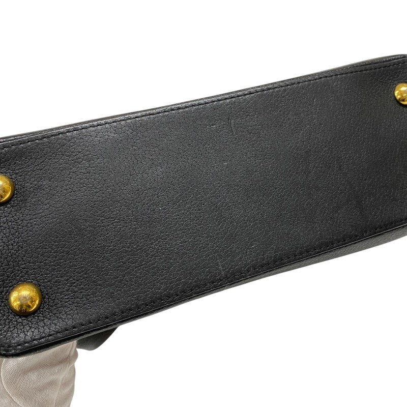 ルイ・ヴィトン LOUIS VUITTON カプシーヌPM M54891 ブラック トリヨンレザー レディース ハンドバッグ ショルダーバッグ