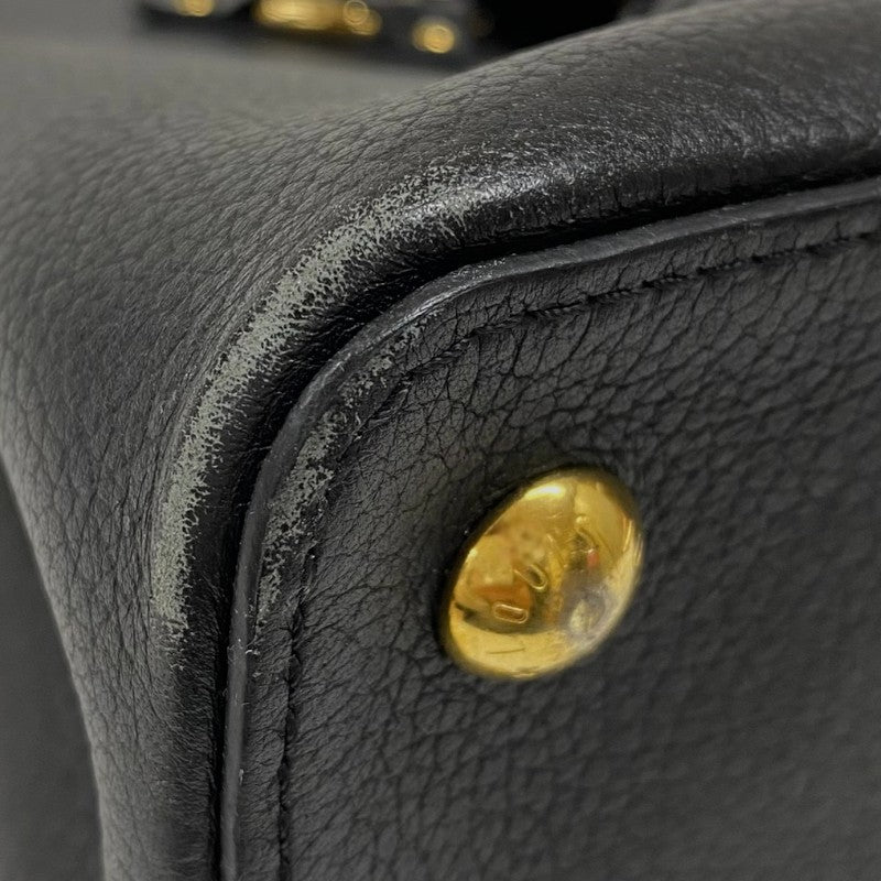 ルイ・ヴィトン LOUIS VUITTON カプシーヌPM M54891 ブラック トリヨンレザー レディース ハンドバッグ ショルダーバッグ