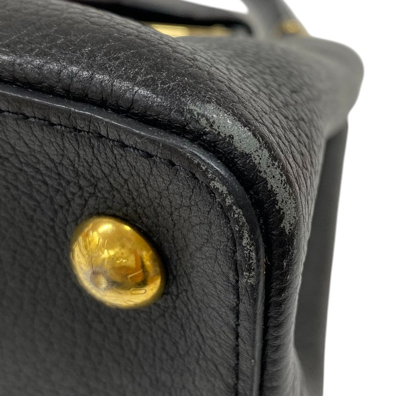 ルイ・ヴィトン LOUIS VUITTON カプシーヌPM M54891 ブラック トリヨンレザー レディース ハンドバッグ ショルダーバッグ