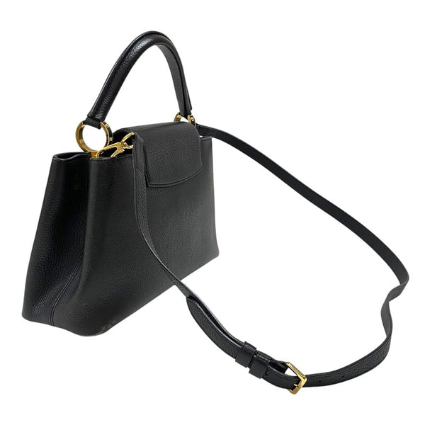 ルイ・ヴィトン LOUIS VUITTON カプシーヌPM M54891 ブラック トリヨンレザー レディース ハンドバッグ ショルダーバッグ