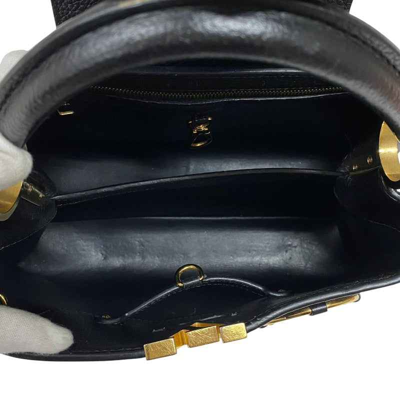 ルイ・ヴィトン LOUIS VUITTON カプシーヌPM M54891 ブラック トリヨンレザー レディース ハンドバッグ ショルダーバッグ