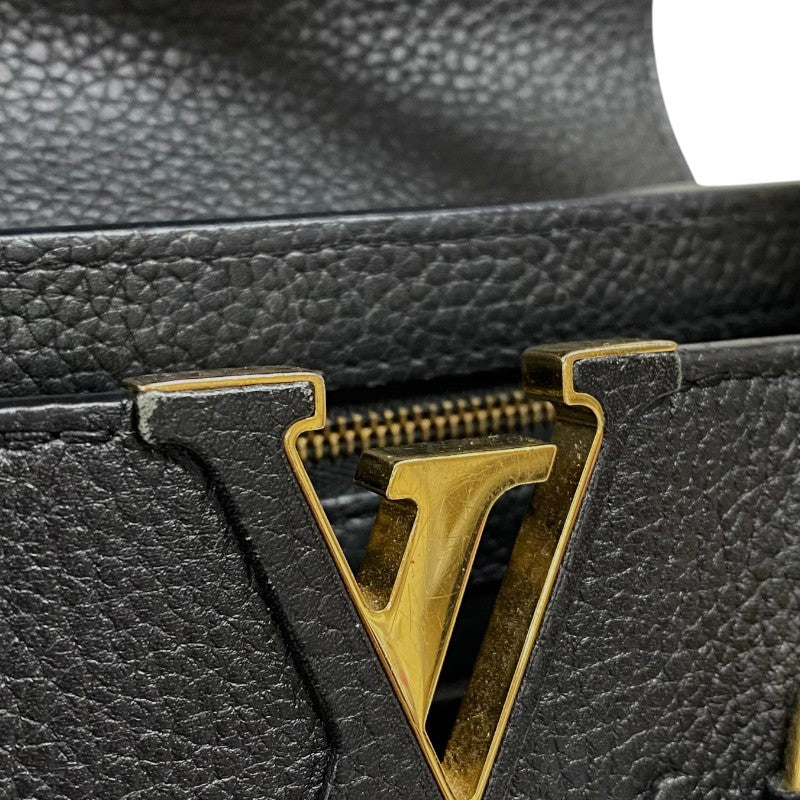 ルイ・ヴィトン LOUIS VUITTON カプシーヌPM M54891 ブラック トリヨンレザー レディース ハンドバッグ ショルダーバッグ