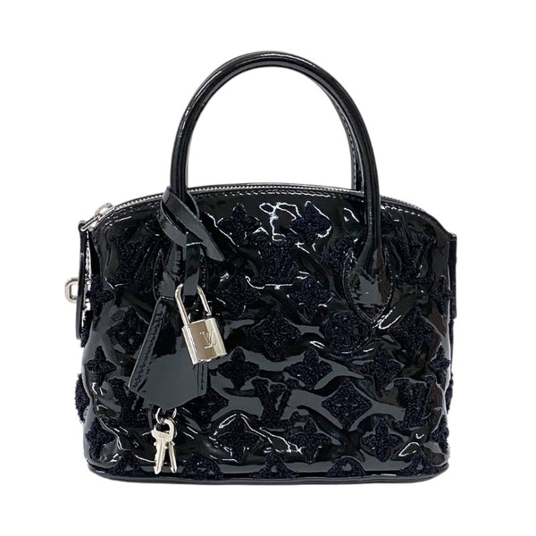 ルイ・ヴィトン LOUIS VUITTON ロックイットBB ブークレット M40770 ブラック モノグラムヴェルニ レディース ハンドバッグ