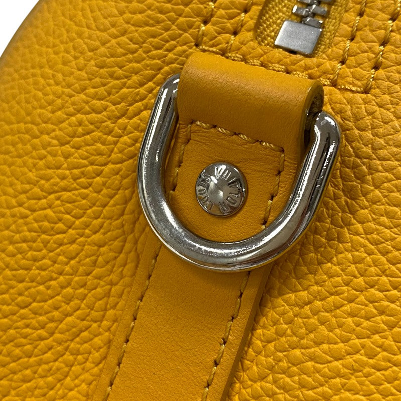 ルイ・ヴィトン LOUIS VUITTON シティキーポル LVアエログラム M21438 サフラン レザー メンズ ショルダーバッグ